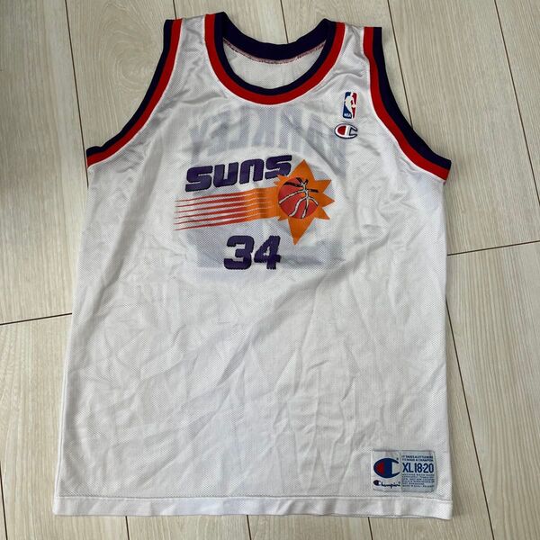 90s Champion NBA サンズ ゲームシャツ ユニフォーム メッシュ