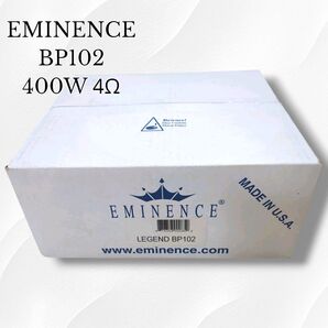 【新品・未使用】EMINENCE エミネンス LEGEND BP102 レジェンド 400W 4Ω②