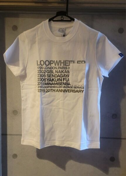 ★LOOPWHEELER★ロゴ入半袖Tシャツ★パーカー★XSサイズ★2点セット★