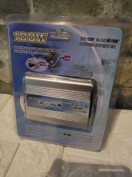 ★カーインバーター★ DC 12V to AC 110V★インバーター★変換器★シガーソケット★