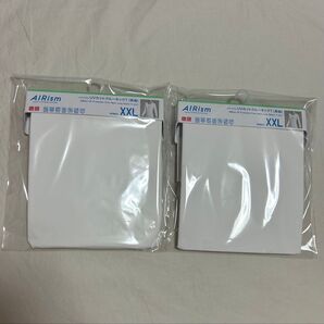 新品未使用 UNIQLO ユニクロ エアリズム UVカットクルーネックT(長袖)women XXL ホワイト 2枚 レディース