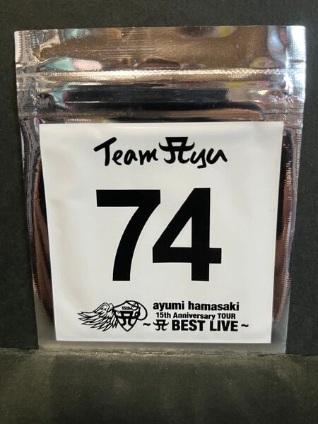 浜崎あゆみ【非売品ファンクラブ限定会場抽選マグネット】again柄
