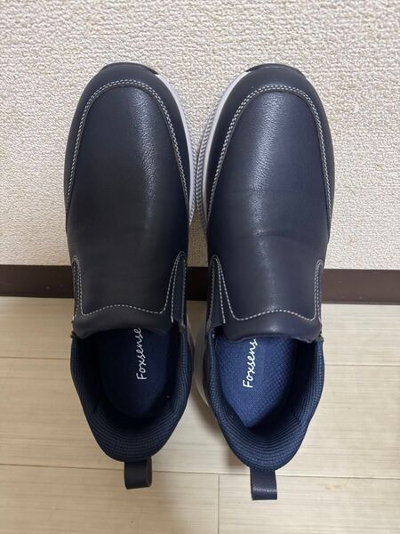 超美品 スニーカー 立ったままスッと履けるメンズ 軽量27.5cm