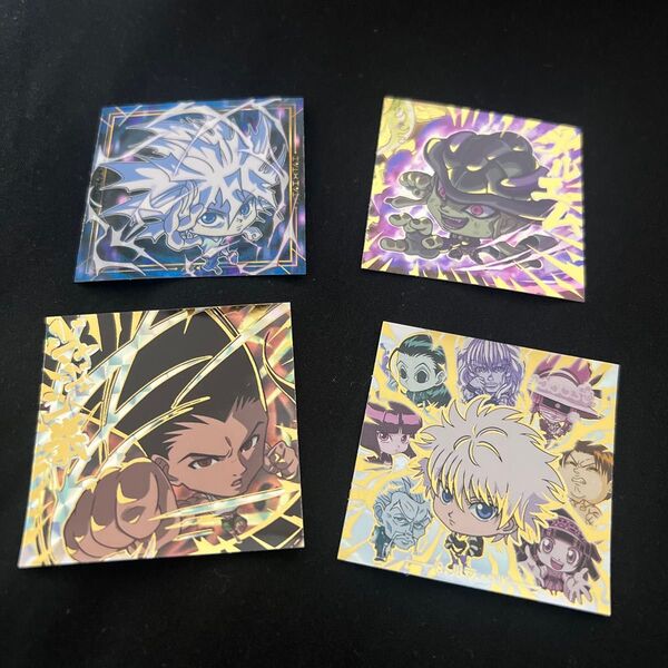 HUNTER×HUNTER ハンターハンター ウエハース 4枚セット