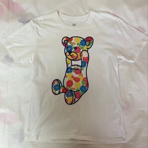 グラニフ Tシャツ 半袖 コントロールベア 白 Sサイズ ユニセックス