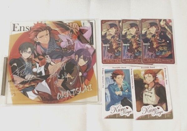 あんさんぶるスターズ あんスタ 鬼龍紅郎 紅月 中国 お仕事カード バレンタイン ショコラフェス 特典 アクリルスタンド アクスタ