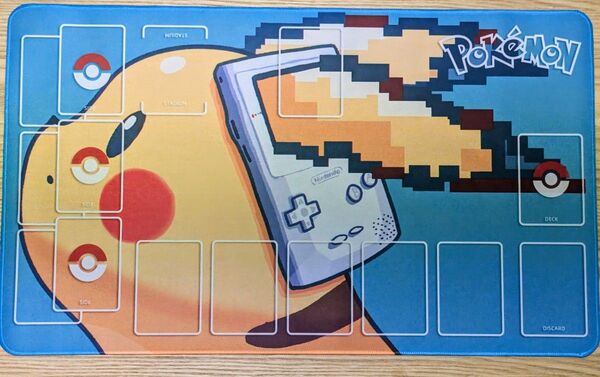 (新品未使用品) ゲームボーイ ピカチュウ プレイマット ポケモンカード ポケカ
