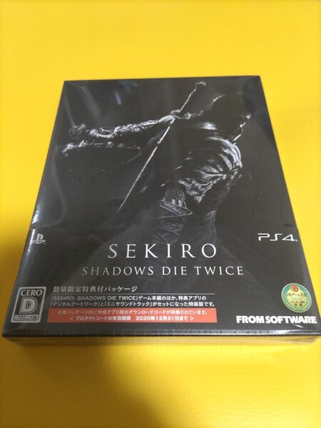 SEKIRO SHADOWS DIE TWICE PS4 新品 未開封