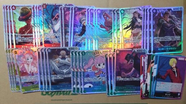 ONEPIECEカード 師弟の絆 全色 SR・R・U・C 各4枚セット