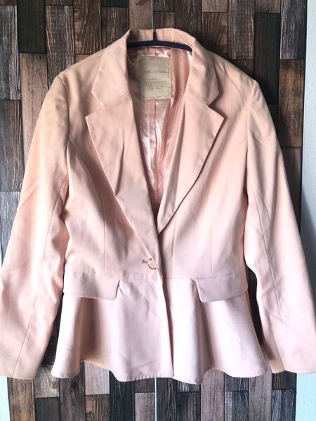 9000円割引き!春、秋仕様 ノーカラージャケット