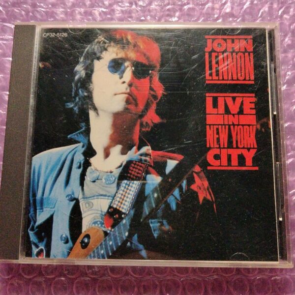 ジョン・レノン LIVE IN NEW YORK CITY CD