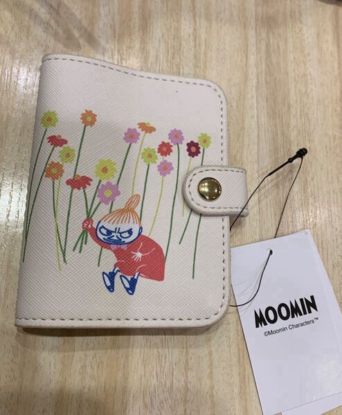 リトルミイ 名刺,カードケース コンパクト収納 MOOMIN 可愛い北欧キャラ (20枚入れ)