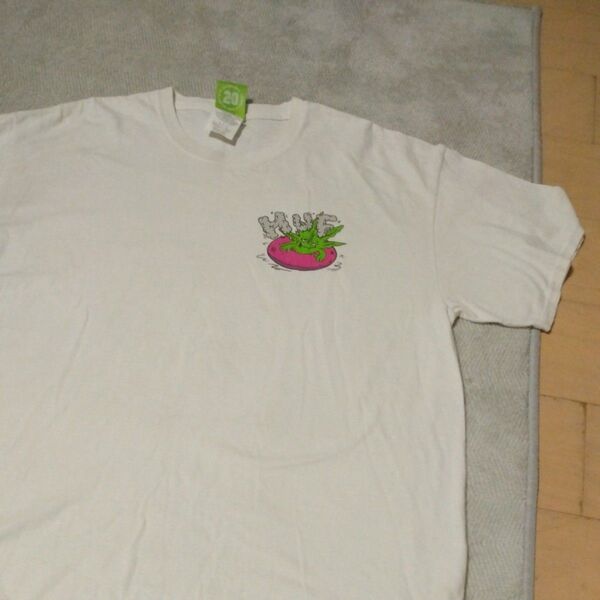 HUF Tシャツ ホワイト XLサイズ