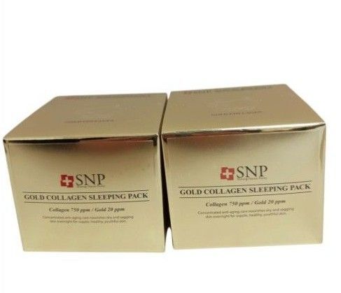 SNP ゴールドコラーゲンスリーピングパック 2個セット