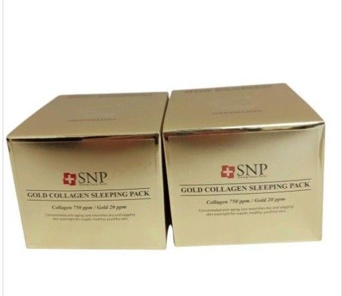 SNP ゴールドコラーゲンスリーピングパック 2個セット