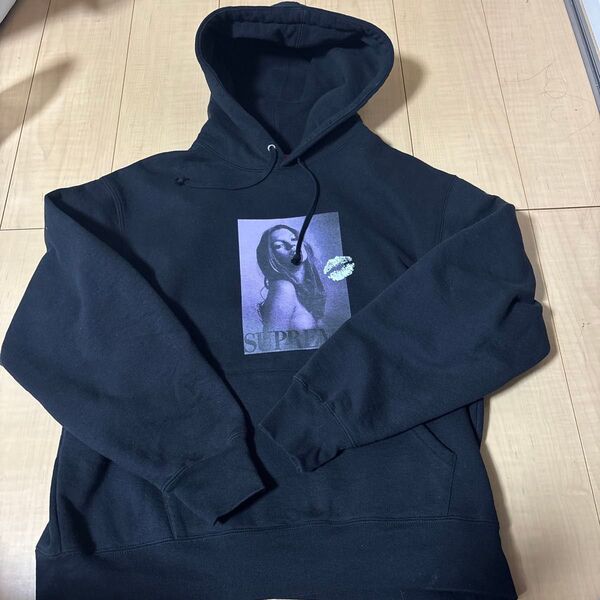 Supreme Kate Moss Hooded Sweatshirt 黒S