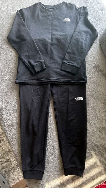 ノースフェイス 150 セットアップ ブラック THE FACE NORTH スエット