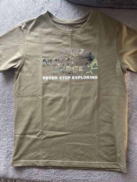 THE NORTH FACE Tシャツ カーキ 150