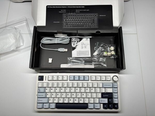 aula F75 ゲーミングキーボード ガスケット メカニカル