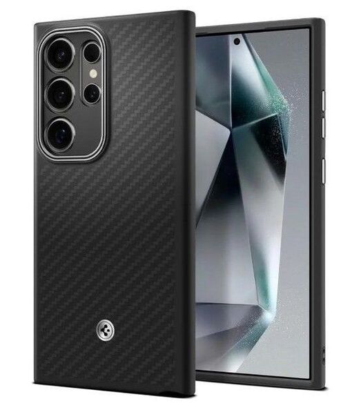 Spigen Galaxy S24 Ultra ケース SC-52E SCG26 エンツォ・アラミド マット・ブラック