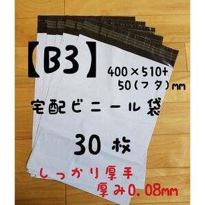 【厚手】B3宅配ビニール袋 30枚