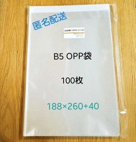 B5 OPP袋 100枚(未開封)