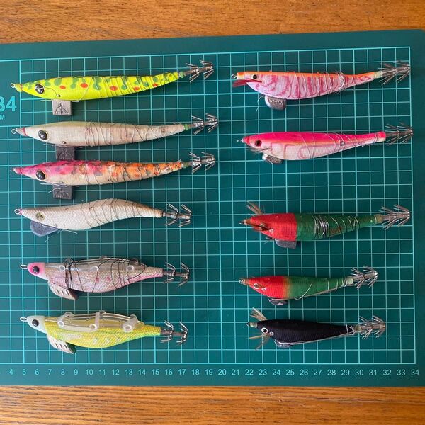 餌巻きエギ 11個セット キーストン 邪道 ヤマシタ もぐもぐサーチ ヨーヅリ