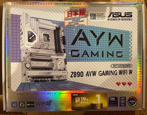 新品未開封◆ASUS Z890 AYW GAMING WIFI W LGA1851 マザーボード
