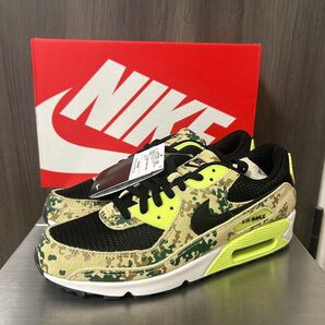 早い者勝ち★新品27.5cm★ Nike Air Max 90 PRM "Camo/Light Lemon Twist"