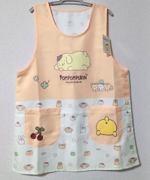 未使用☆ポムポムプリン エプロン