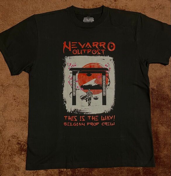 スターウォーズセレブレーション Tシャツ Nevarro Outpost 黒 L