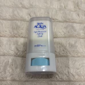 【使用済み】 SKIN AQUA Super 日焼け止め 日焼け止めスティック SPF50 トーンアップ仕上げ 日焼け