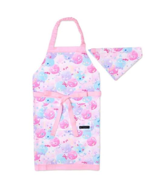 子どもエプロン キッズ 三角巾