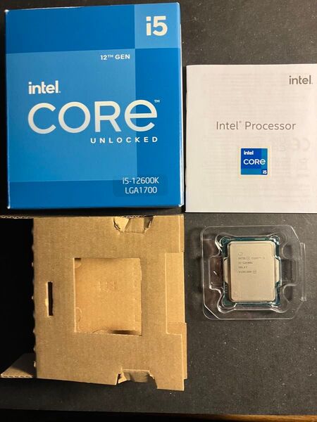 ★ Intel Core i5 12600k BOX LGA1700 CPU 中古動作品★