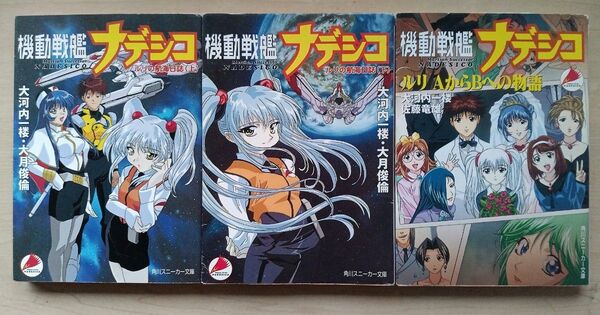 機動戦艦ナデシコ ルリの航海日誌 上下 ルリAからBの物語 全3巻セット 大河内一楼/佐藤竜雄