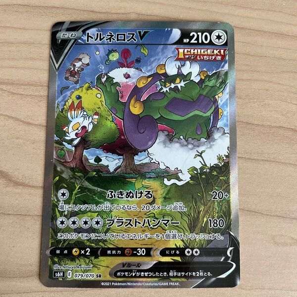 ポケモンカード ポケカ トルネロスv sa