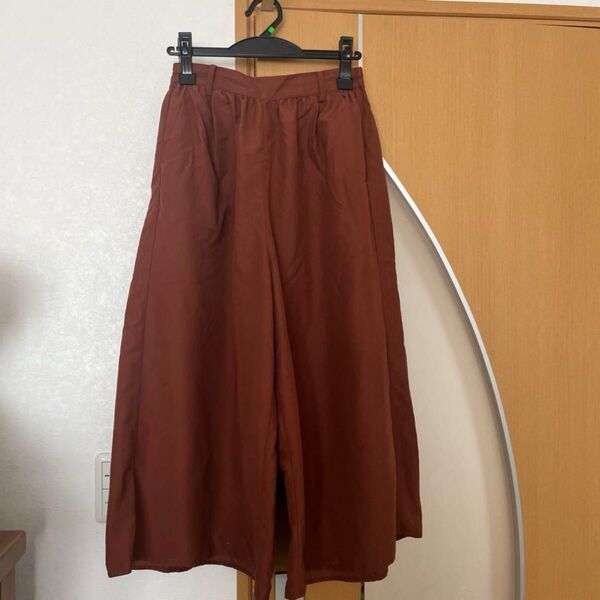 パンツ ワイドパンツ ガウチョ フリーサイズ