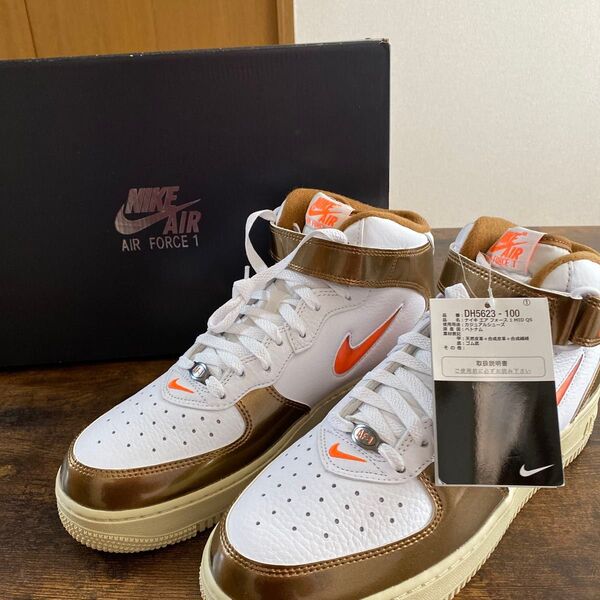NIKE AIR FORCE 1 MID QS DH5623-100 27.5cm 未使用