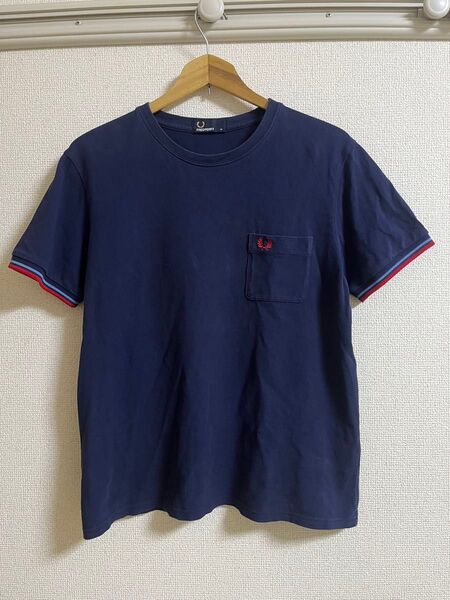 FRED PERRY フレッドペリー Tシャツ ネイビー M