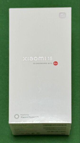 【新品未開封】Xiaomi 15 White 国内版 SIMフリー 12GB RAM 256GB ROM ホワイト