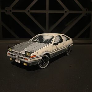 イニシャルd リペイント 二次元風 青島文化教材 頭文字d AE86 initial d figure 2d repaint