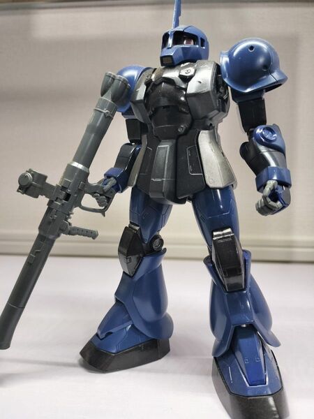 【ガンプラ/塗装品】MG ランバ・ラル専用ザク