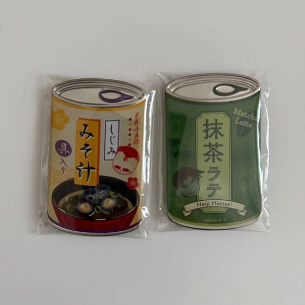 名探偵コナン mitamemo缶バッジ 毛利小五郎 服部平次