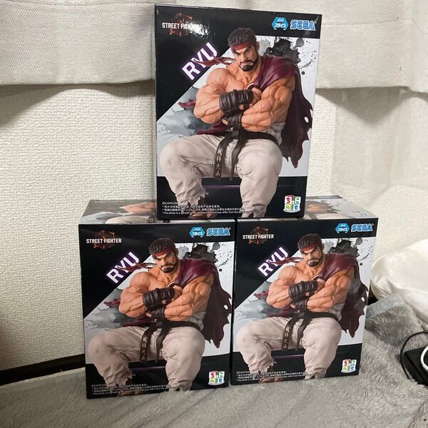 ストリートファイター6 リュウ ちょこのせ フィギュア 3体セット