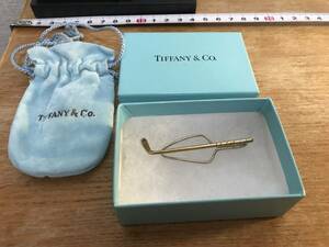  Tiffany necktie pin TIFFANY & CO. Golf Club SV925 tiepin sack box attaching ( silver sterling silver 925 ) 23042