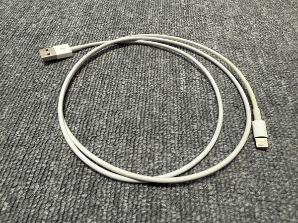Apple Lightning - USBケーブル 1m 純正 MUQW3FE/A