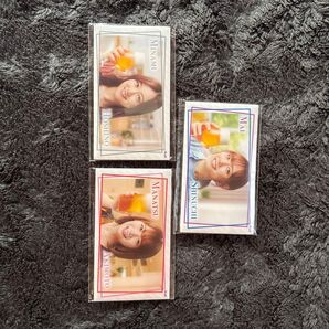 乃木坂46 おとな選抜 オリジナルミニマルチケース 星野みなみ 新内眞衣 秋元真夏 3枚セット