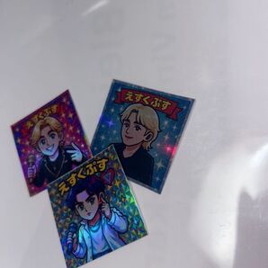 seventeen s.coups ビックリマンチョコ風ステッカー