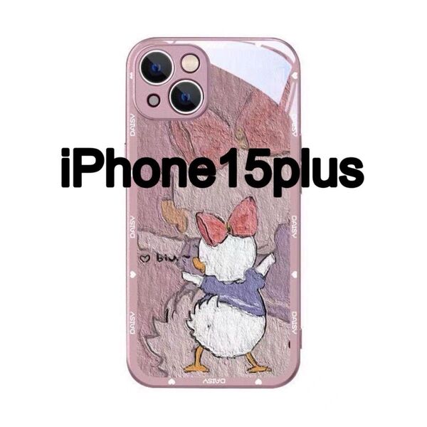 デイジー スマートフォンケース iPhone15plus ディズニー ディズニー スマホケース iPhoneケース カップル 友達