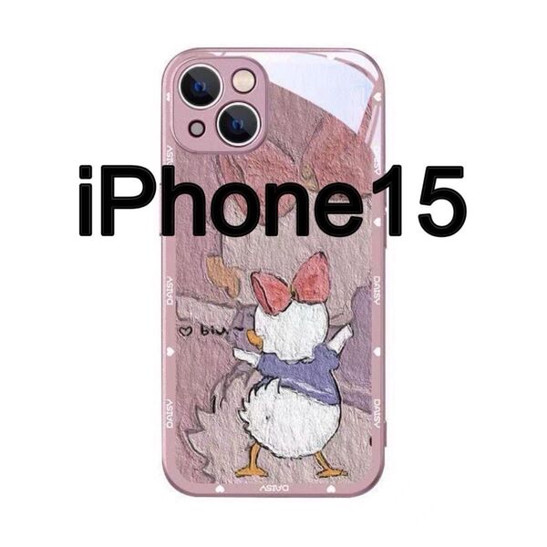デイジー スマートフォンケース iPhone15 ディズニー スマホケース iPhoneケース カップル ペア
